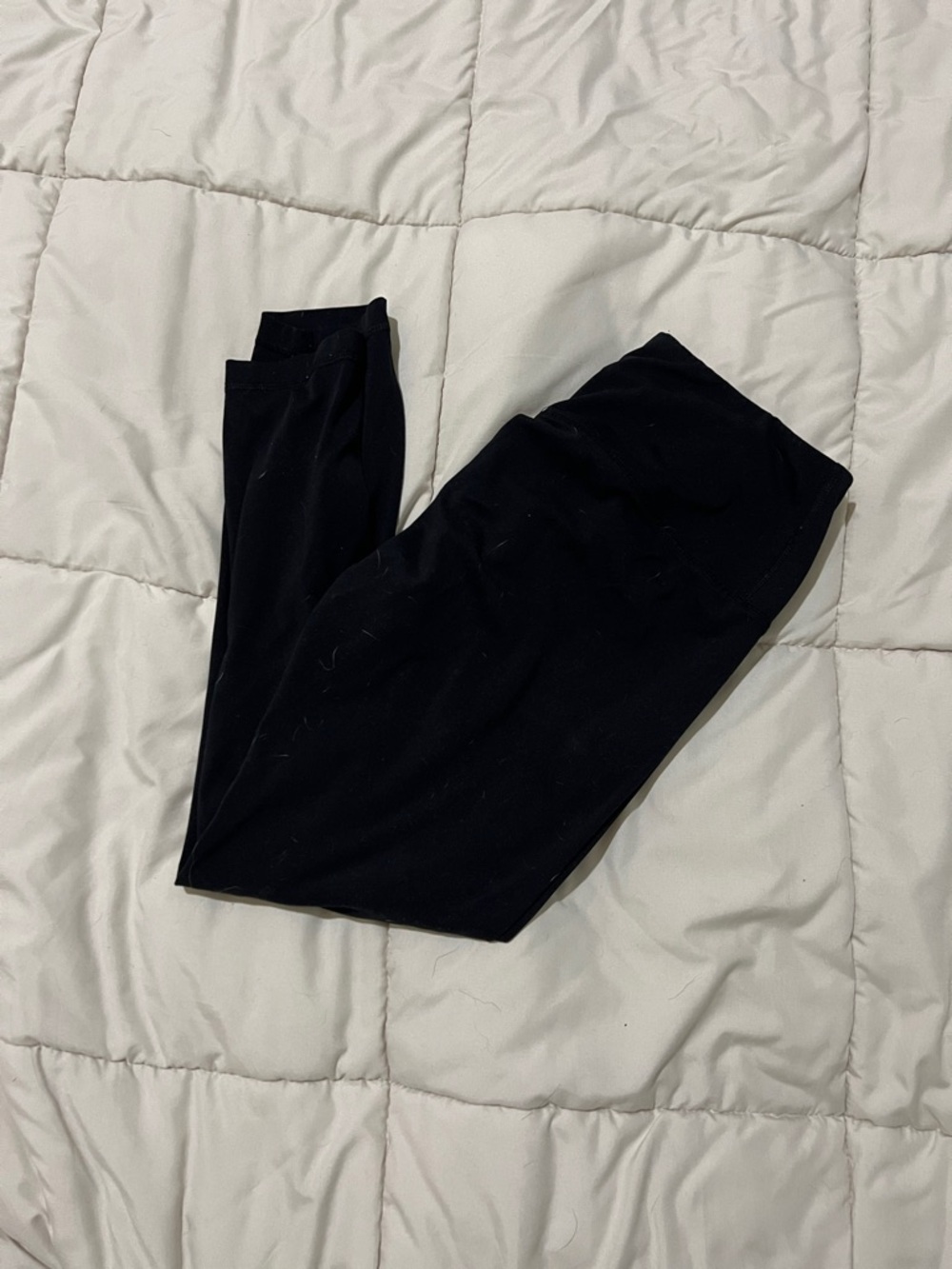 Yogalicious Black High-Rise Stretch Leggings